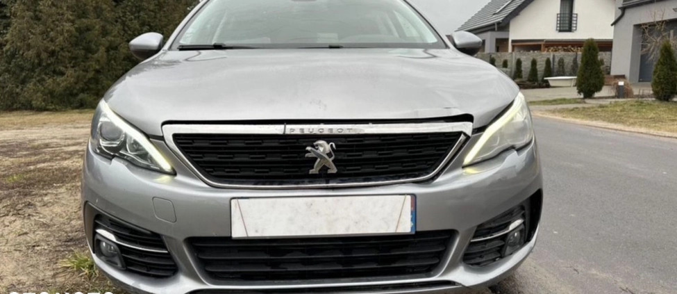 Peugeot 308 cena 33900 przebieg: 65220, rok produkcji 2019 z Konin małe 254